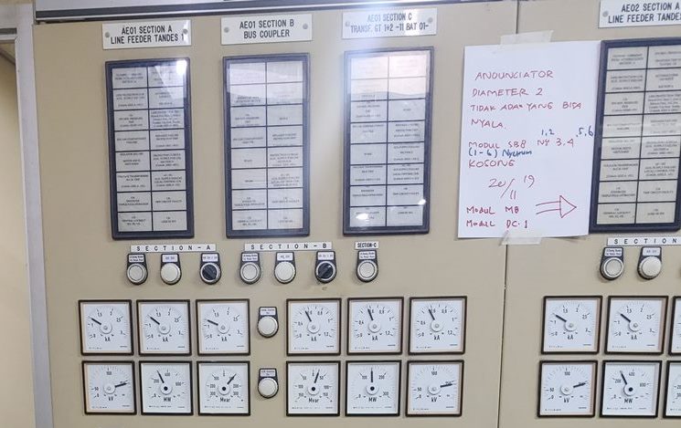 PLN Tegangan ke IBT 2 GISTET Gresik 